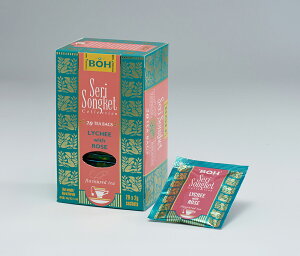 BOH TEA （ティーバッグ）ライチ with ローズ 2g×20袋 マレーシア ハラル食品