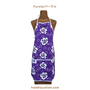 ハワイアンスタイル キッチン用品  エプロン 948-3731【 ハウハイビスカス 】