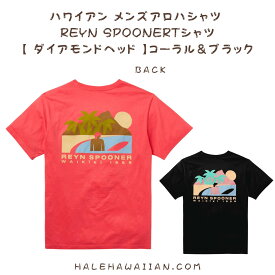 ハワイアン　メンズ Tシャツ　REYN SPOONERTシャツ【 ダイアモンドヘッド 】