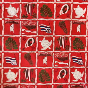 ハワイアン ハワイアン生地 ファブリック コットン生地【 フラッグ 】