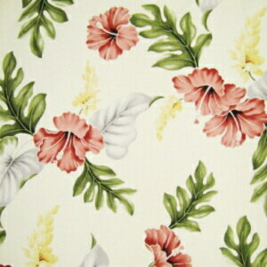 ハワイアン ハワイアン生地 ファブリック レーヨン生地【 モンステラ 】