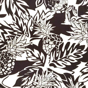 ハワイアン ハワイアン生地 ファブリック レーヨン生地【 ワイルドパイナップル 】