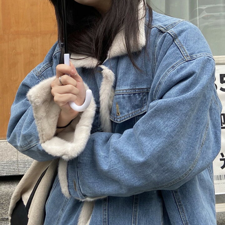 楽天市場】リバーシブルデニムボアジャケット/送料無料 : HALF PLUS 