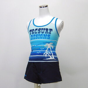 A3★タウン&カントリー(T&C)ガールズ タンキニ水着 セパレート&ショートパンツ付き水着3点セット (3107-252)【AIUU】【あす楽対応】【楽ギフ_包装】【スポーツウェア スポーツウエア パン