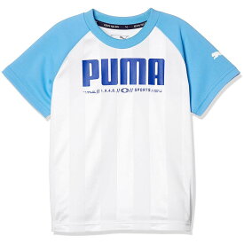 B1★半袖Tシャツ/プーマ(PUMA)(843878)ジュニア 吸汗速乾 ラグラン半袖Tシャツ【HUB88】【あす楽対応】【楽ギフ_包装】【スポーツ用品 カジュアル ティーシャツ トップス スポーツウェア スポーツウエア 子供服 トレーニングウェア ラグラン キッズ】