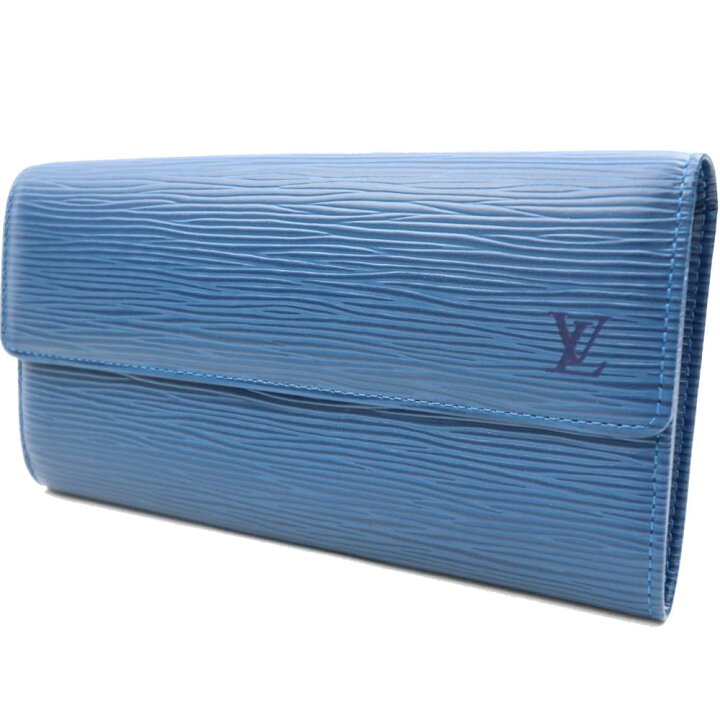 楽天市場】【中古】【美品】LOUIS VUITTON ルイヴィトン 二つ折り長 