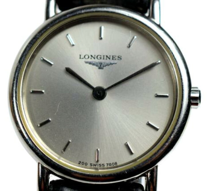 楽天市場】【中古】LONGINES ロンジン レディース クオーツ時計 7408 