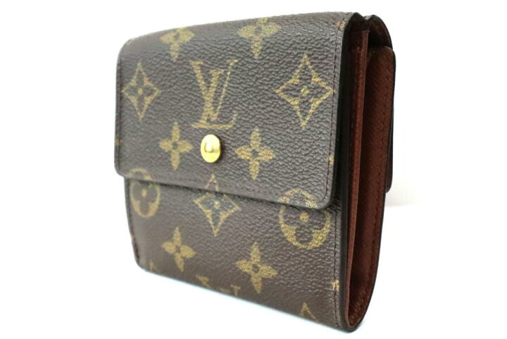 楽天市場】【中古】LOUIS VUITTON ルイヴィトン Wホック財布 三つ折り  