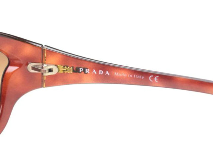楽天市場】【中古】【美品】PRADA プラダ ブラウンフレーム ケース付き  