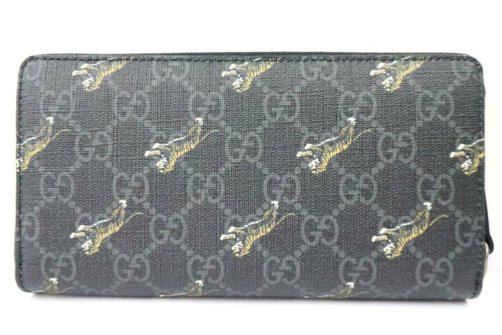 楽天市場】【中古】【美品】GUCCI グッチ ラウンドファスナー長財布 
