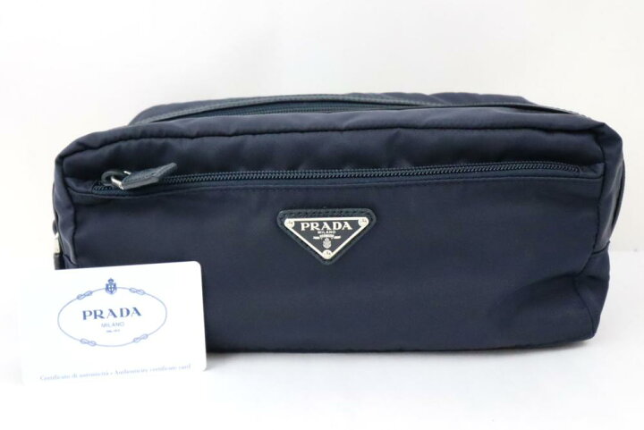 楽天市場】【中古】PRADA プラダ クラッチバッグ セカンドバッグ 