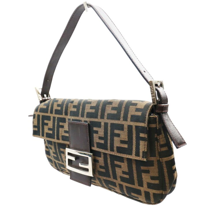 楽天市場】【中古】【美品】FENDI フェンディ ズッカ マンマバケット  