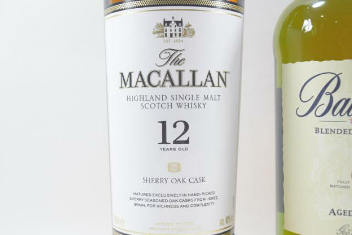 楽天市場】【未開栓】バランタイン 17年/マッカラン 12年 シェリー 