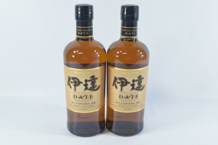 楽天市場】【未開栓】ニッカ 伊達 DATE ウイスキー 700ml 2本セット 