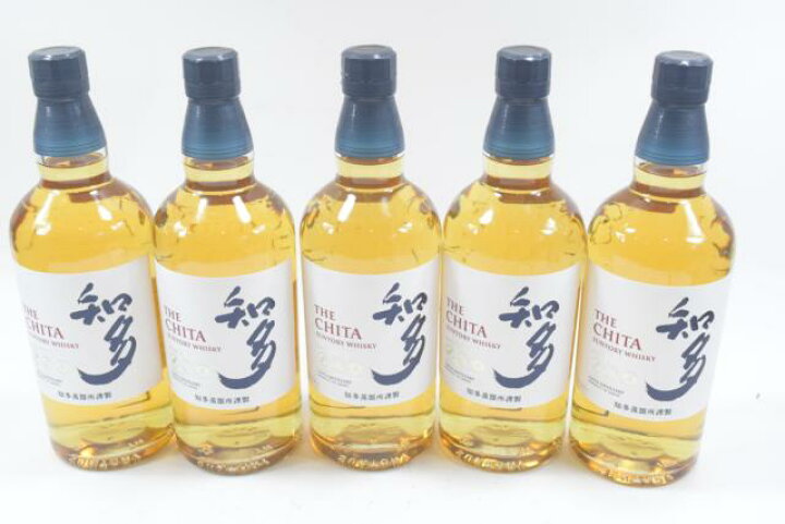 楽天市場】【未開栓】サントリー ウイスキー 知多 700ml 5本セット 
