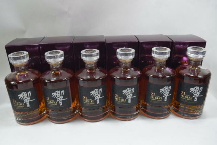 楽天市場】【未開栓】サントリー ウイスキー 響 21年 箱付 700ml 6本 