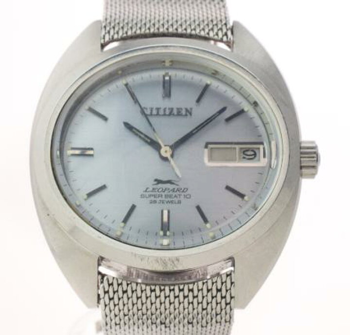 楽天市場】【中古】CITIZEN シチズン レオパール スーパービート 28石 