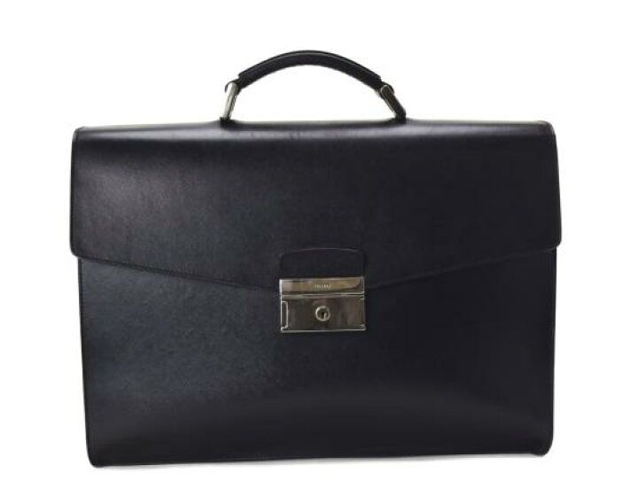 楽天市場】【中古】【美品】PRADA プラダ ブリーフケース 書類カバン 