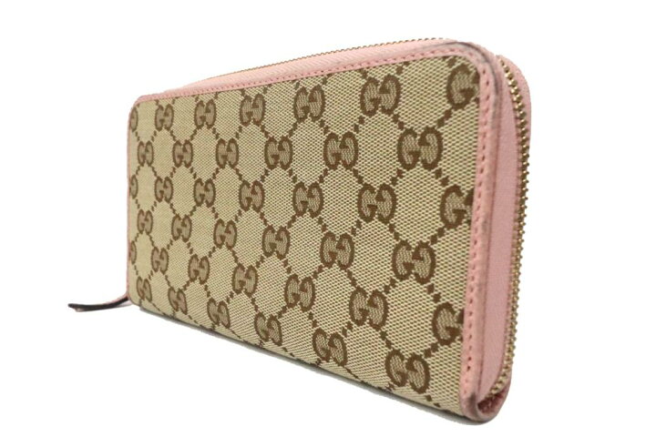 楽天市場】【中古】GUCCI グッチ ラウンドファスナー ウォレット 長 