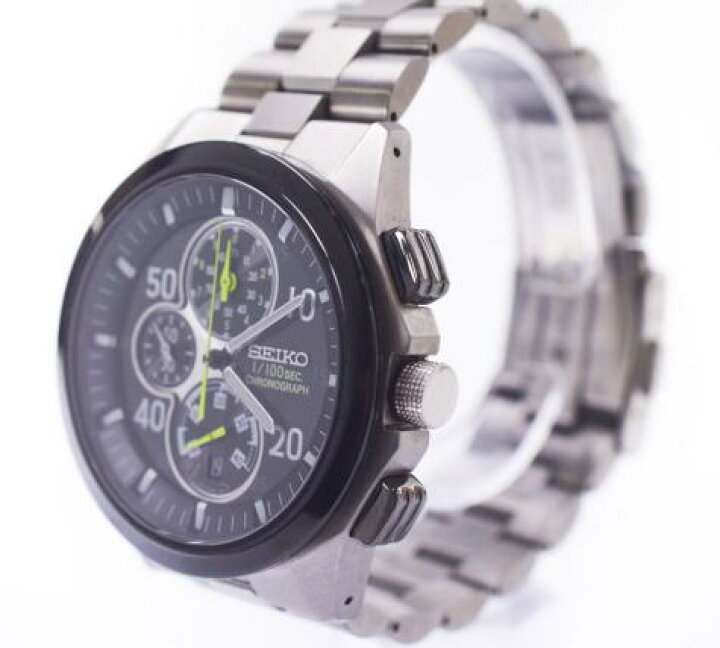 楽天市場】【中古】【美品】SEIKO セイコー イグニッション クロノ 