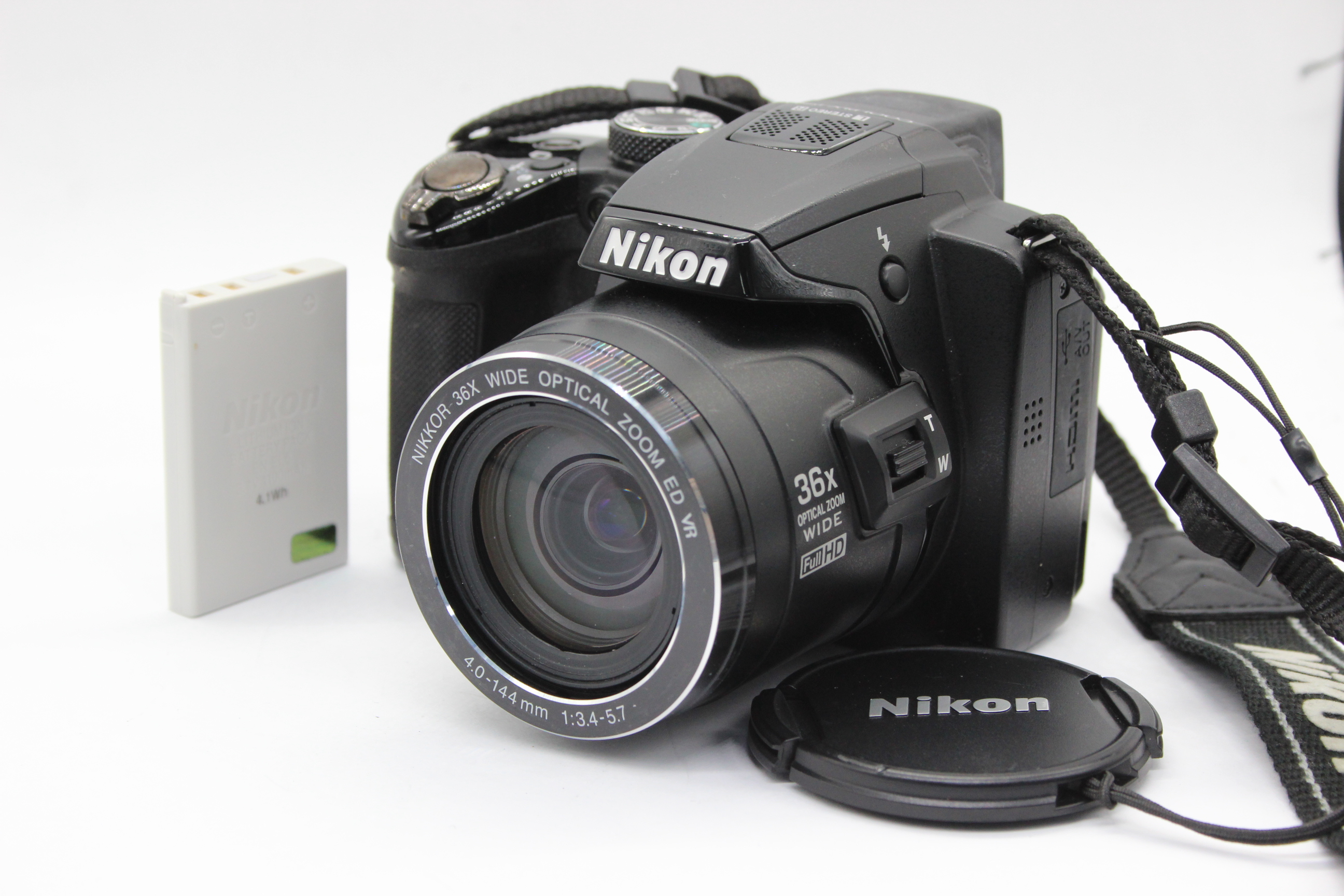  ニコン Nikon Coolpix P500 Nikkor 36x Wide バッテリー付き コンパクトデジタルカメラ R  C8947