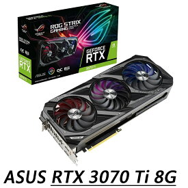 [PR] 新品 ASUS ROG Strix NVIDIA GeForce RTX 3070 Ti グラフィック ボード ビデオカード OC 8GB GDDR6X ROG-STRIX-RTX3070TI-O8G-GAMING