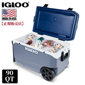 【IGLOO正規販売店】【即日発送】IGLOO イグルー クーラーボックス キャスター付85L　00034547 大型 大容量 イグルークーラーボックス マックスコールド ラティチュードMAXCOLD 90 LATITUDE イグロー アウトドア キャンプ バーベキュー BBQ 釣り 高保冷 送料無料