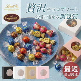 【最短当日発送＆P10倍】【個別包装】 バレンタイン チョコ 2026 バレンタインチョコ ホワイトデー お返し チョコ 職場 個包装 義理チョコ チョコレート 義理チョコ お返し リンドール リンツ ゴディバ godiva チョコ 小分け 高級 詰め合わせ 会社 ばらまき ギフト 送料無料