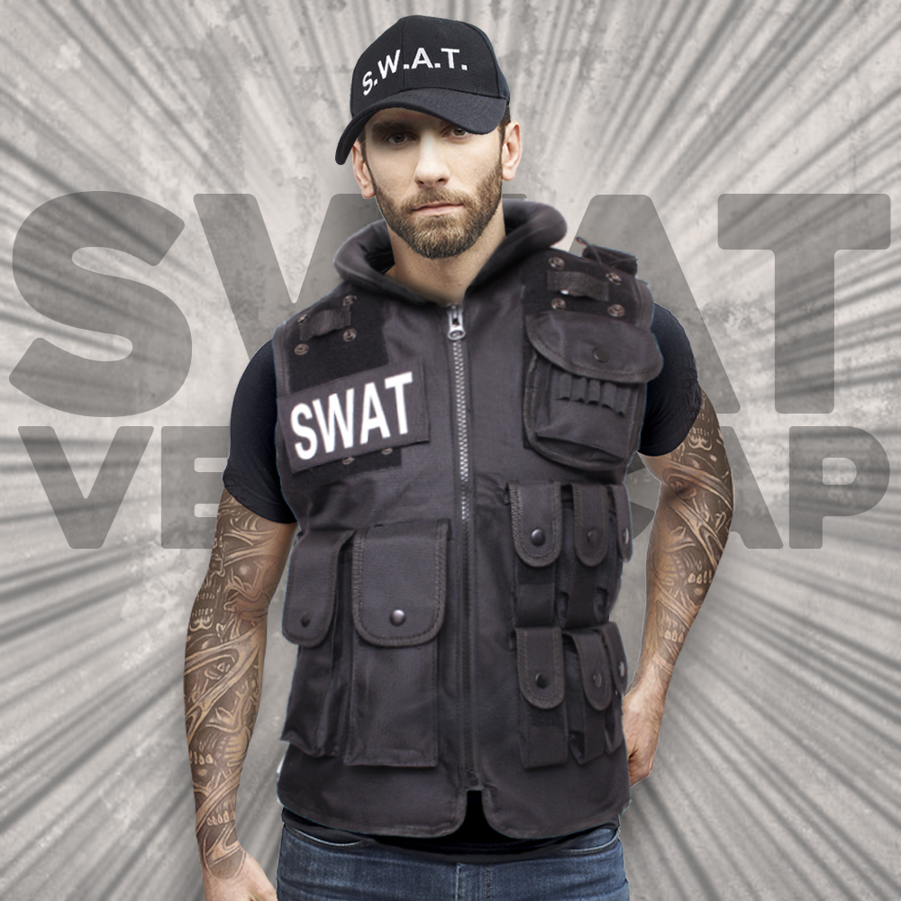 素晴らしい価格 SWAT ハロウィン ベストPOLICE 仮装