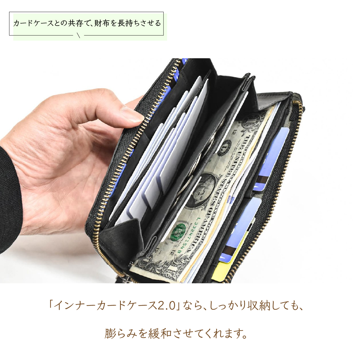 楽天市場】長財布 カードケース スリム TIDY2.0 フラグメントケース