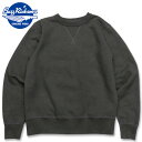 BUZZ RICKSON'S（バズリクソンズ）SET-IN CREW SWAET PLAIN(無地セットインクルーウェット）【BR65622】ブラック