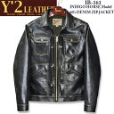 　Y'2 LEATHER （ワイツーレザー）INDIGO HORSE Model 60'S DENIM ZIP JACKET "Spring Edition"インディゴホースモデル60sデニムZIPジャケットIB-161