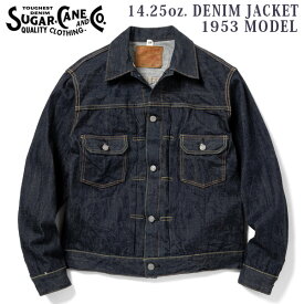 東洋エンタープライズSugar Cane(シュガーケン）14.25ozDENIM JACKET1953 MODEL（14.5オンスデニムジャケット1953年モデル）SC11953A