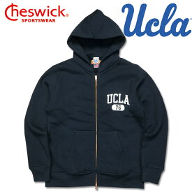 東洋エンタープライズCHESWICK(チェスウィック）UCLA FULL ZIP HOODED PARKA "UCLA 76"【CH67755】ネイビー