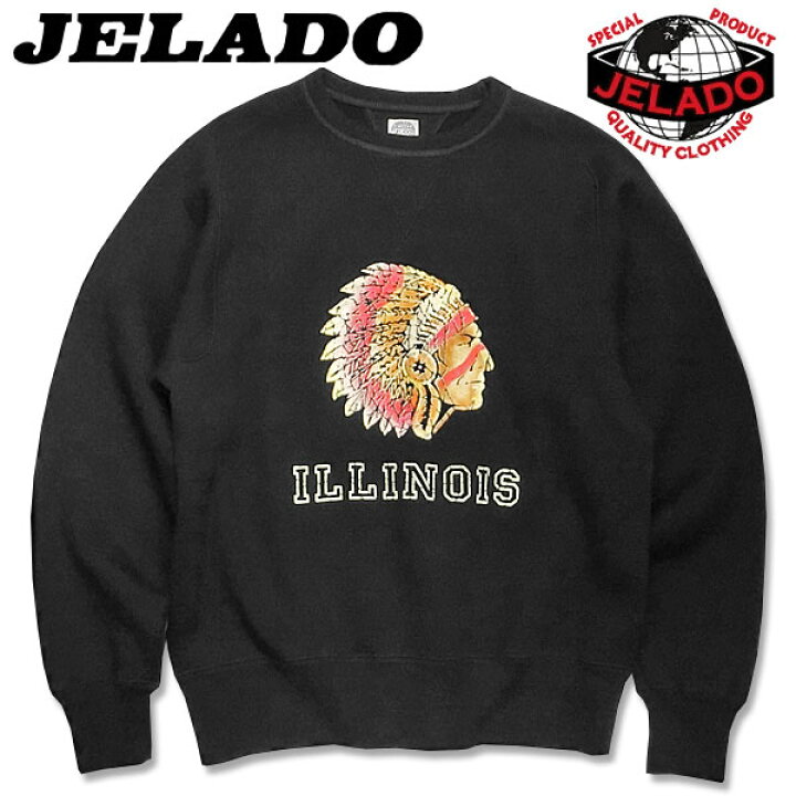 楽天市場】JELADO（ジェラード）フロッキープリントスウェットシャツ 