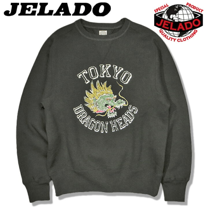 楽天市場】JELADO（ジェラード）フロッキープリントスウェットシャツ 