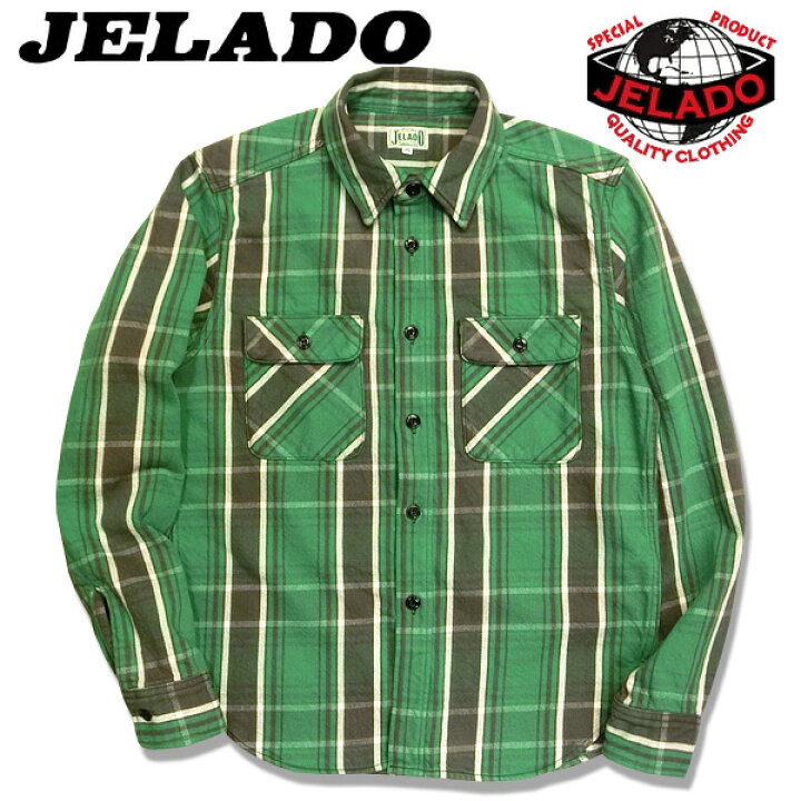 楽天市場】JELADO(ジェラード）Unionworkers Shirts Short Length  