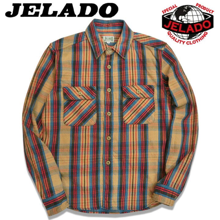 楽天市場】JELADO(ジェラード）Unionworkers Shirts Short Length  