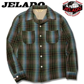 JELADO(ジェラード） Westcoast shirt (ウエストコーストシャツ)【SG71107】メロンソーダ