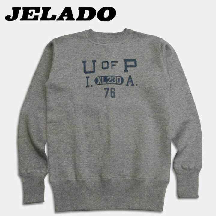 楽天市場】JELADO(ジェラード）クルーネックスウェット【5MSW-008 