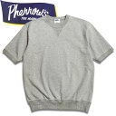 PHERROW'S（フェローズ）無地半袖スウェットタイプカットソー【25S-PVGT】H.グレー