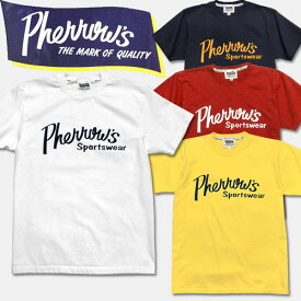 PHERROW'S（フェローズ）半袖Tシャツ【PT1　Pherrow's sports wear】