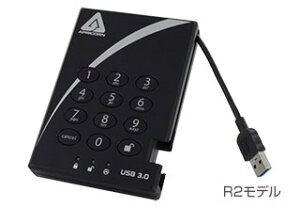 【★ポイント5倍★】10/24~10/27開催!お買い物マラソン(要エントリー) Apricorn Aegis Padlock Fortress - USB 3.0 Solid State Drive A25-3PL256-S16TBF (R2)