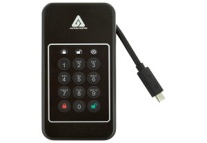 y|Cg10{z11/20~11/27 ubNtCf[x|CgAbv(vGg[) Apricorn Aegis NVX - NVMe SSD USB 3.2 Type-C ANVX-500GB