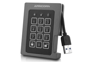 ���|�C���g10�{�� 5/9~5/16 ���������}���\��(�v�G���g���[) Apricorn Aegis Padlock SSD - USB 3.0, ASSD-3PL256-240F