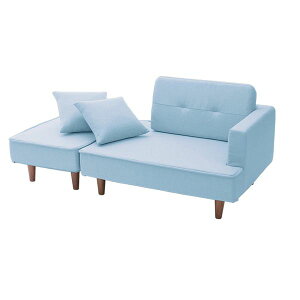 �y�|�C���g10�{�z12/13~12/15�J�ÁI���|�C���g�o�b�N��(�v�G���g���[) �Z���^�� �g�ݍ��킹�R���p�N�g�\�t�@�[ (�t�@�u���b�N) A969-605LBL ���C�g�u���[ �\�t�@ ������� �\�t�@�[ �Ƌ� �֎q �C��