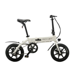 【★ポイント5倍★】10/14~10/17開催!お買い物マラソン(要エントリー) RICHBIT CITY ASSIST(電動アシスト付自転車) スノーホワイト 自転車 電動 快適 アシスト