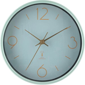 【★ポイント5倍★】10/24~10/27開催!お買い物マラソン(要エントリー) 不二貿易 電波掛時計 アリオス Φ25 ミントグリーン インテリア エクステリア 内装 おしゃれ 新生活 一人暮らし 同棲 収納