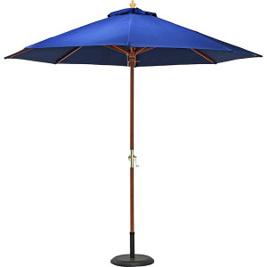 【★ポイント5倍★】10/24~10/27開催!お買い物マラソン(要エントリー) 不二貿易 木製パラソル 270cm ネイビー 270NV インテリア エクステリア 内装 おしゃれ 新生活 一人暮らし 同棲 収納 収納ボ