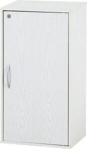 【★ポイント5倍★】10/14~10/17開催!お買い物マラソン(要エントリー) 不二貿易 鍵付き収納ボックス オークWH 【1個入】 52276 インテリア エクステリア 内装 おしゃれ 新生活 一人暮らし 同棲